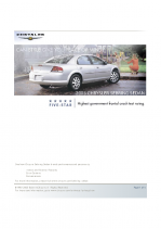 2005 Chrysler Sebring Sedan