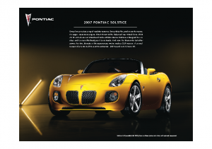 2007 Pontiac Solstice Web