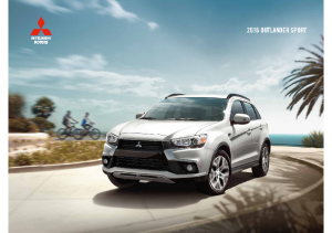 2016 Mitsubishi Outlander Sport