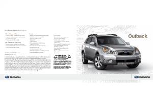 2010 Subaru Outback Autoshow