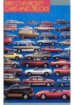 1987 Chevrolet Cars and Trucks