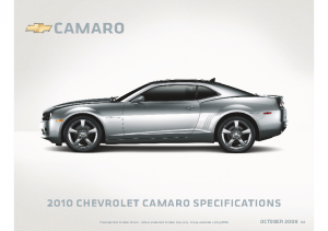 2010 Chevrolet Camaro Specs