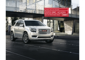 2013 GMC Acadia